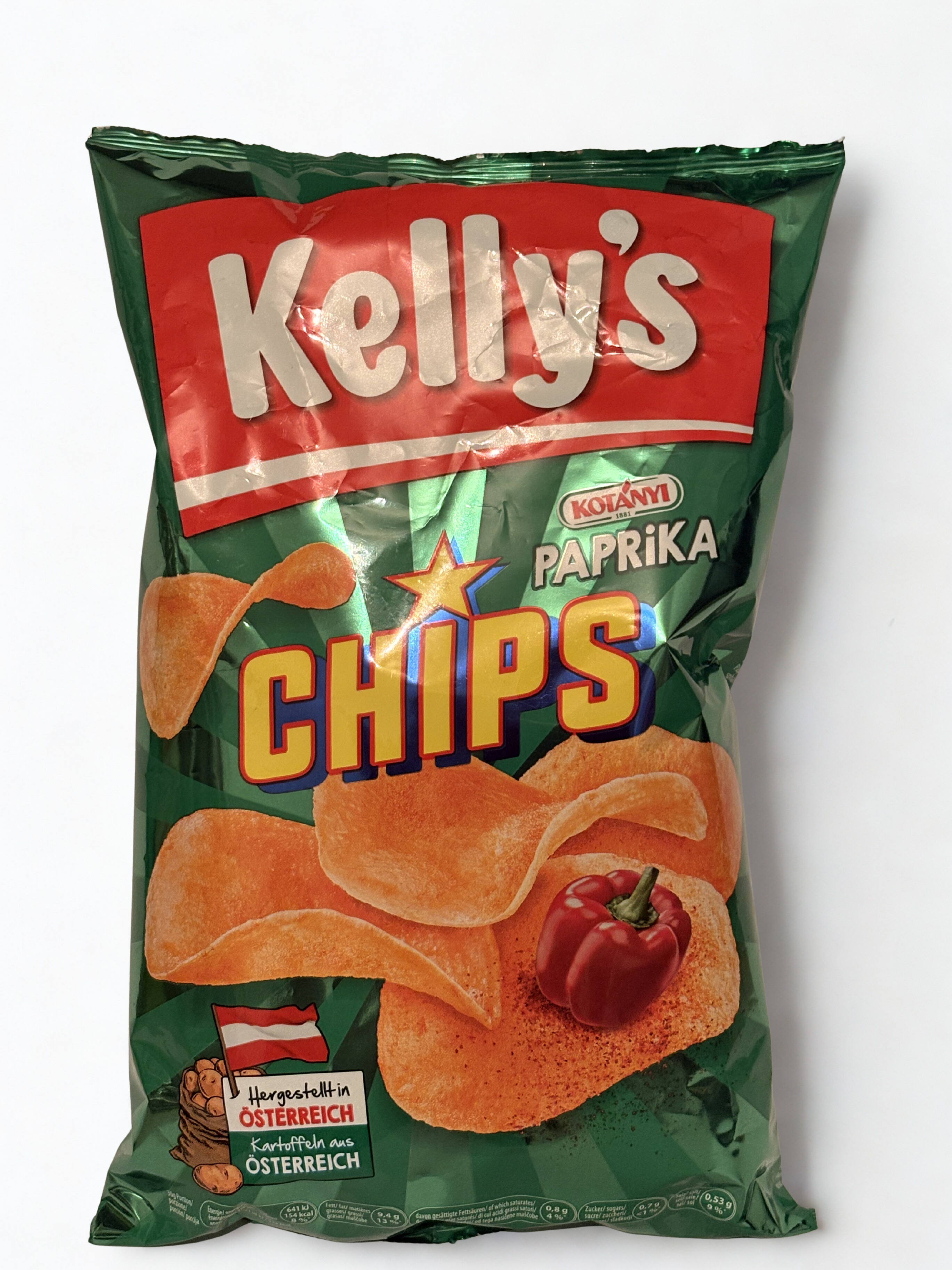 Kellys Paprika Chips
