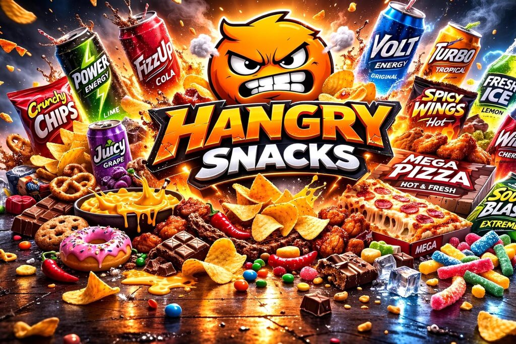 hangrysnacks - snacks • drinks • delivery