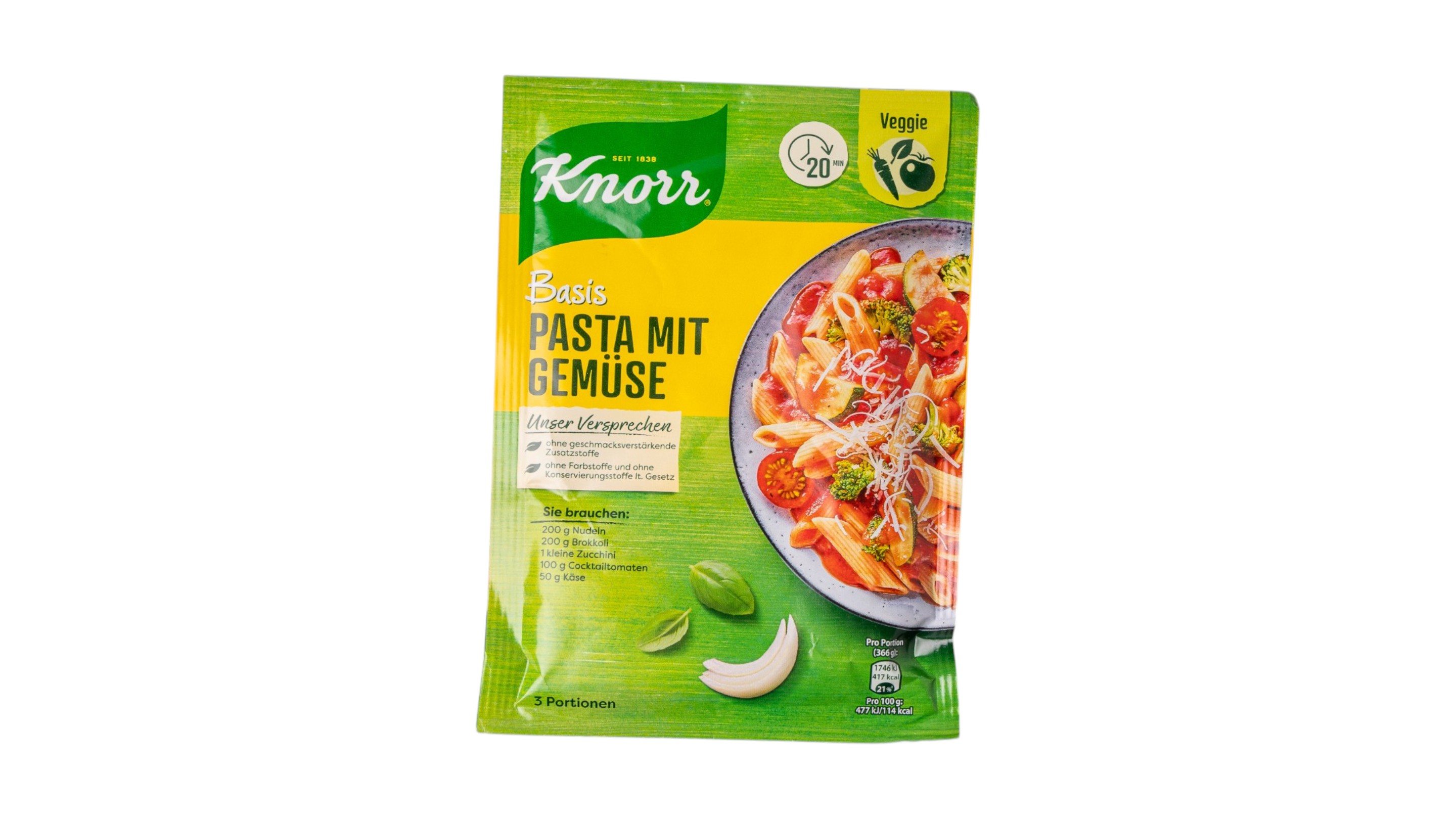 Knorr Pasta mit Gemüse