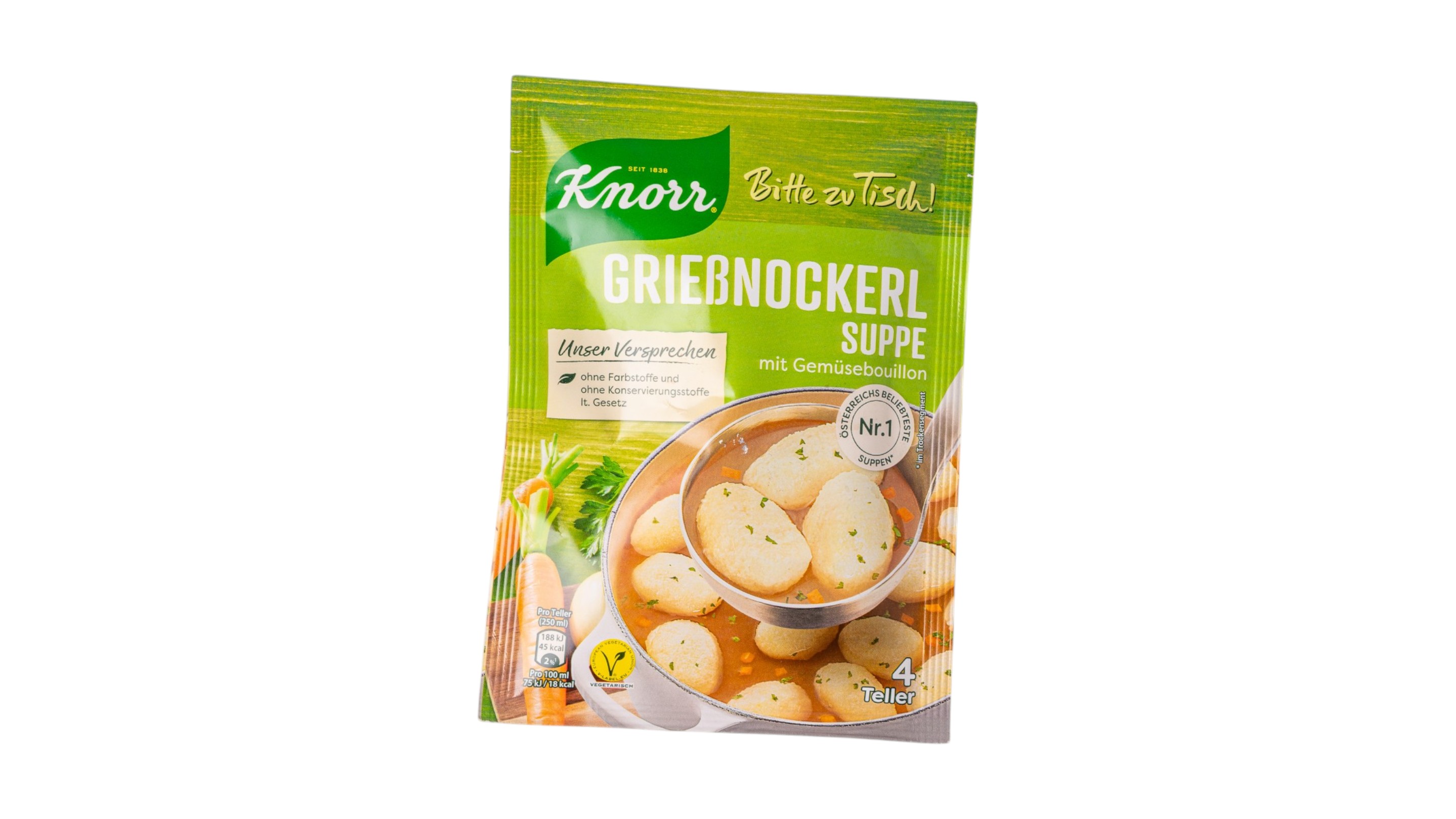 Knorr Grießnockerl Suppe