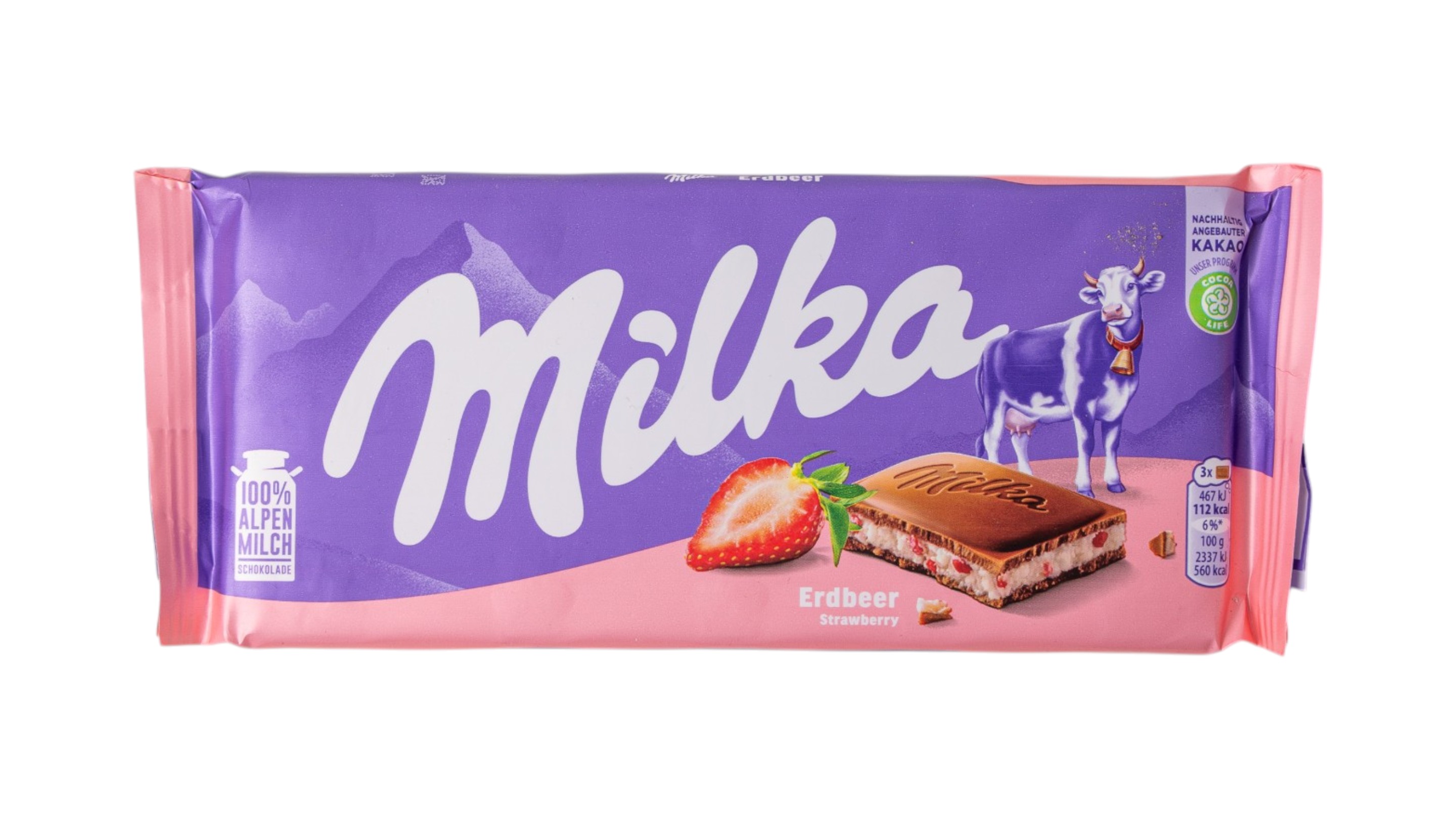 Milka Erdbeere