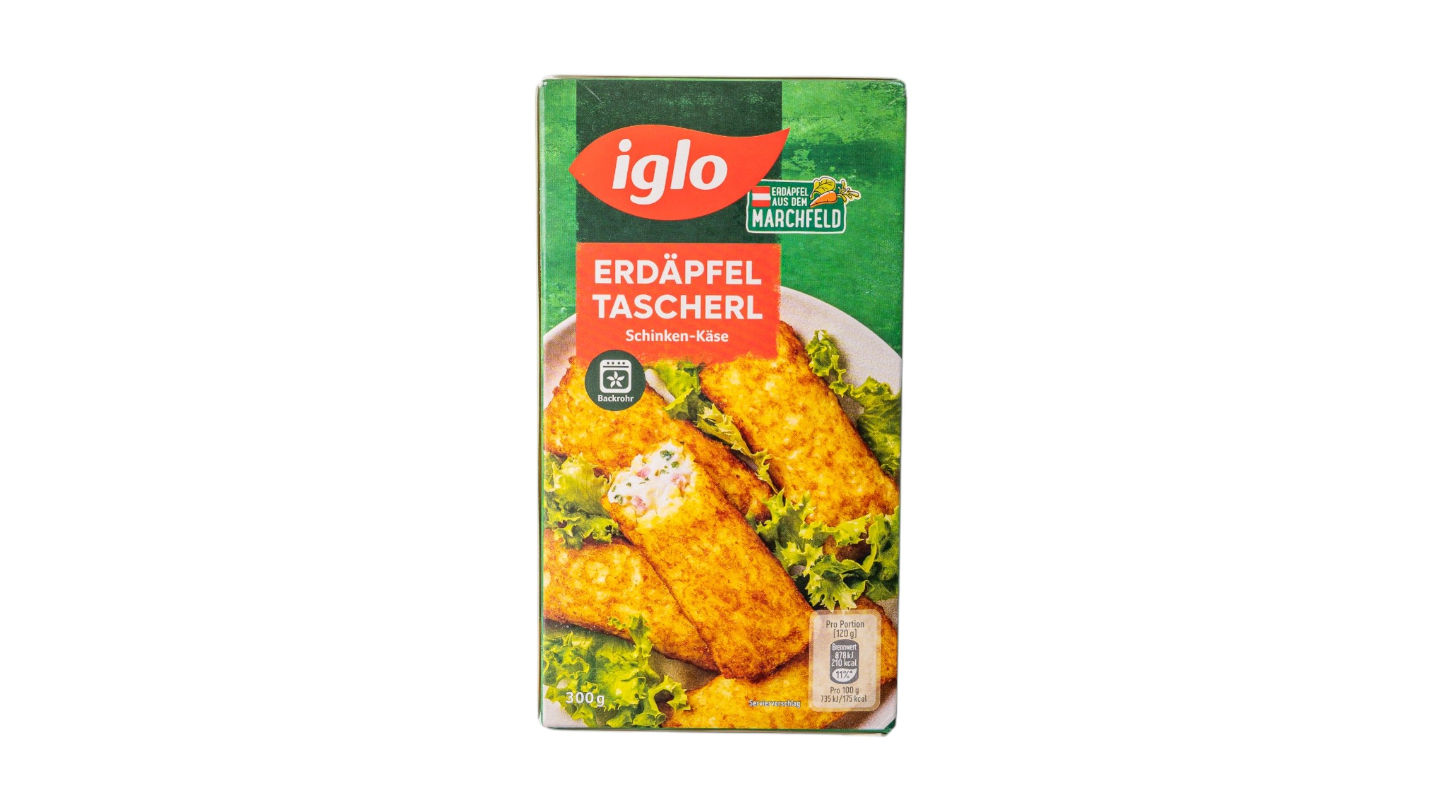 Erdäpfel tascherl Schinken-käse 300g